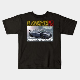 R.Knights Evo X Graphite Grey Kids T-Shirt